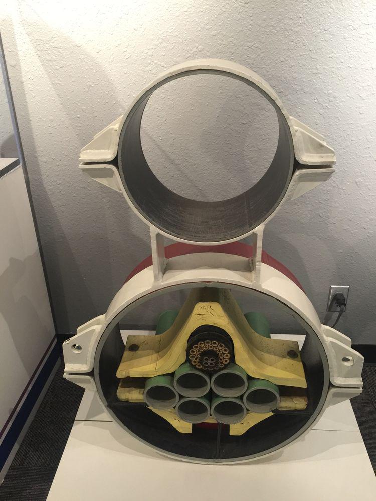 水上、水下的電源電纜裝置形狀圖