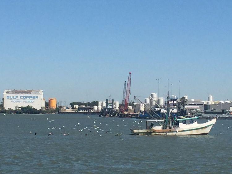 3遠(yuǎn)眺此行目的地：海上勘探鉆井平臺(tái)博物館！